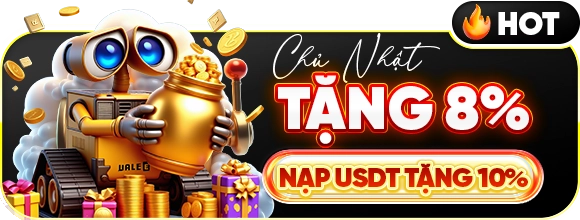 33win chủ nhật nạp USDT tặng 10%